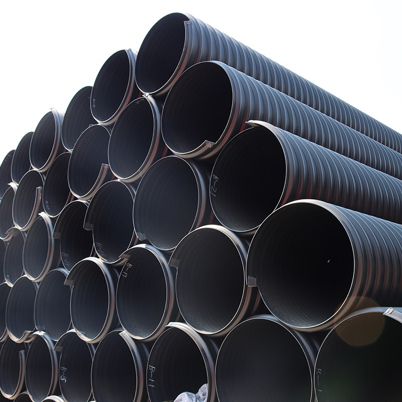 駐馬店鋼帶增強聚乙烯( PE)螺旋波紋管報價